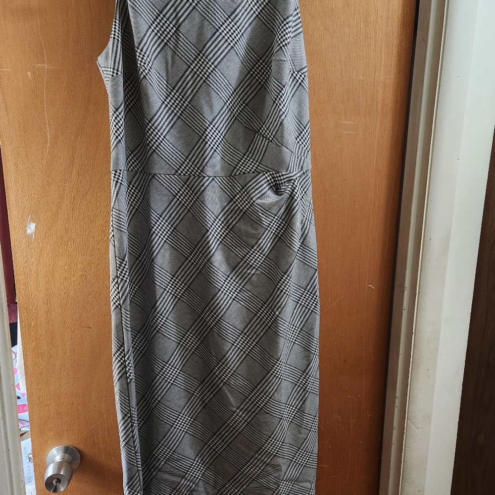 Ann Taylor plaid dress